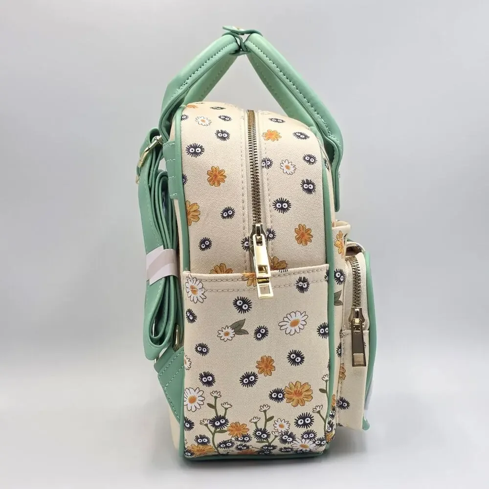 Studio Ghibli My Neighbor Totoro Soot Sprites Coin Pouch Mini Backpack New - Picture 6 of 8